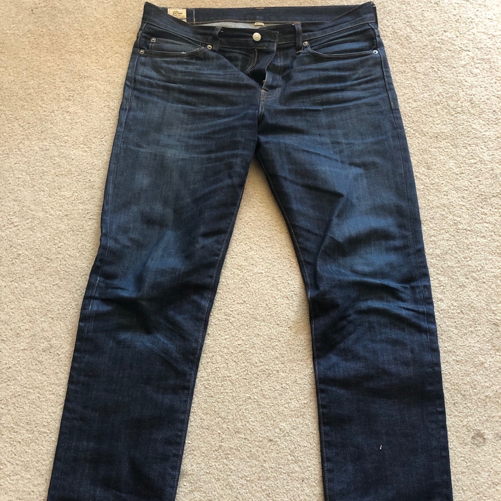 J Crew 770 Straight Jeans 34 x 34